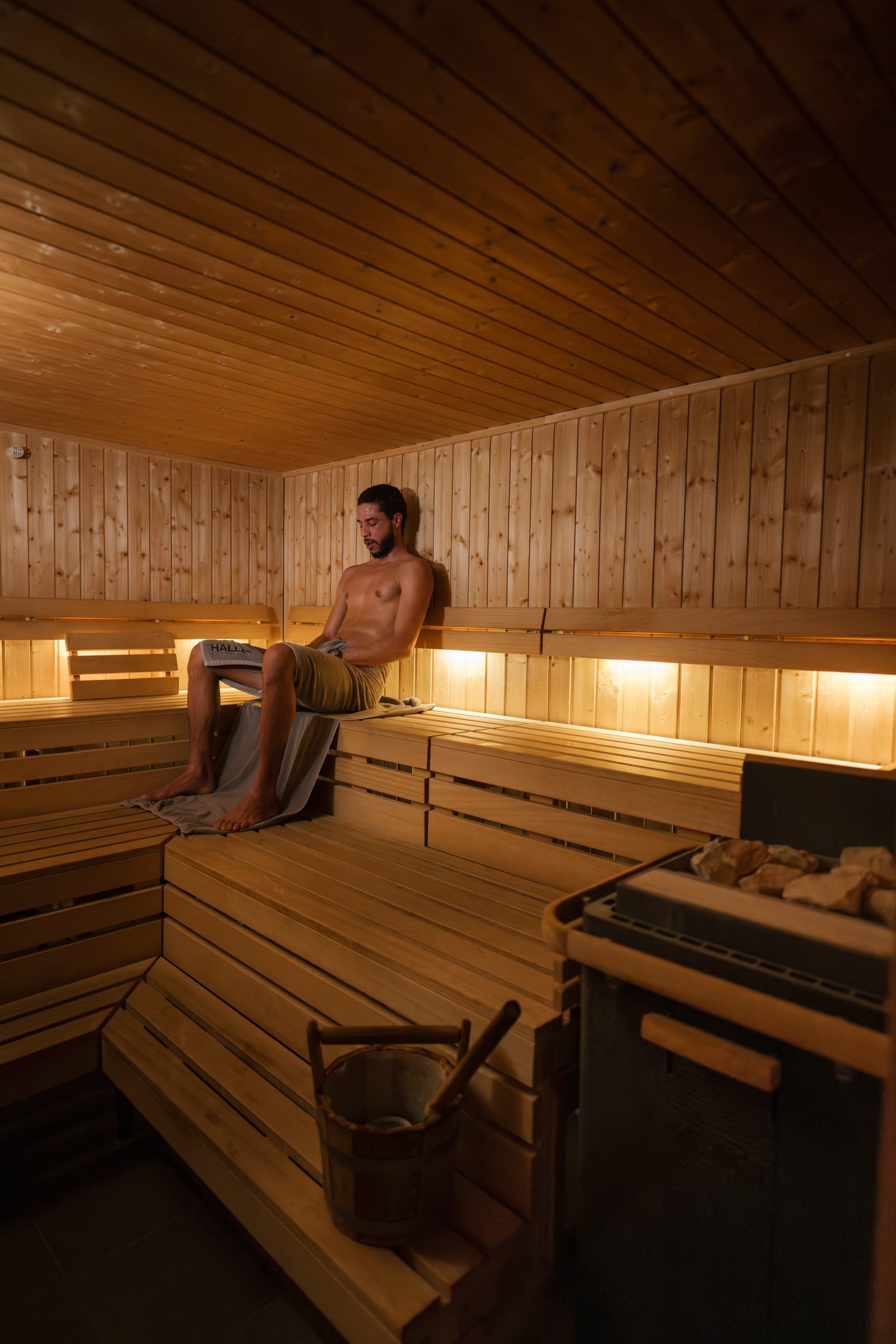 Finnische Sauna